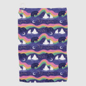 Serviette de golf Northern Lights (Devant)