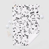 Serviette De Golf Notes musicales 3 (En situation)