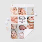 Serviette De Golf Notre collection photo de première Fête des pères (En situation)