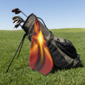 Serviette De Golf Notre Seigneur et Sauveur, Jésus-Christ (Vert)