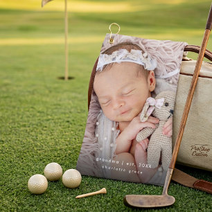 Serviette De Golf Nouvelle année de grand-mère établie bébé photo