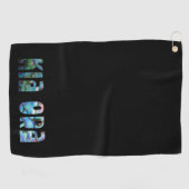SERVIETTE DE GOLF NOUVELLE-ZÉLANDE KIA ORA GOLF TOWEL (Horizontal)