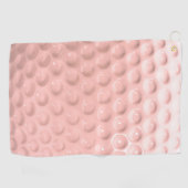 Serviette De Golf Novelty Pink Golf Ball (Horizontal)