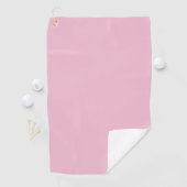 Serviette De Golf Nuance de rose pastel cerise (En situation)