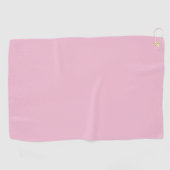 Serviette De Golf Nuance de rose pastel cerise (Horizontal)