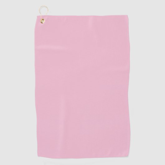 Serviette De Golf Nuance de rose pastel cerise (Devant)