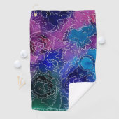 Serviette De Golf Nuit étoilée (En situation)