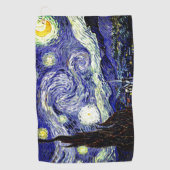 Serviette De Golf Nuit étoilée de Van Gogh, 1889 (Devant)