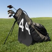 Serviette De Golf Numéro de sport 44 (Vert)