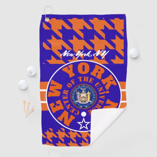 Serviette De Golf NYCCOU NEW YORK, NY (COU) 2htb (En situation)