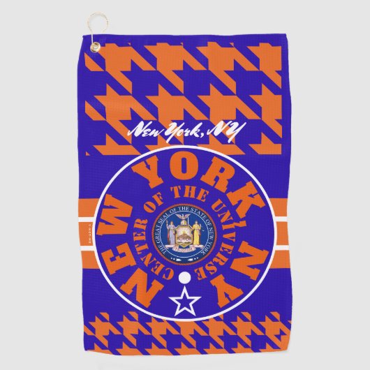 Serviette De Golf NYCCOU NEW YORK, NY (COU) 2htb (Devant)