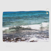Serviette De Golf Océan Azur (Horizontal)
