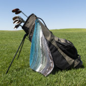 Serviette De Golf Océan Azur (Vert)