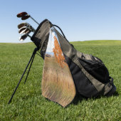 Serviette De Golf Octobre lumineux  (Vert)