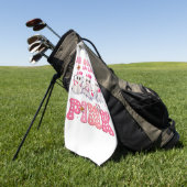 Serviette De Golf Octobre Porter Pink Boo Infirmière Halloween Costu (Vert)