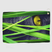 Serviette De Golf Oeil de chat (Horizontal)