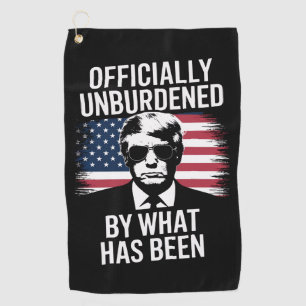 Serviette De Golf Officiellement Délivré de ce qui a été Trump