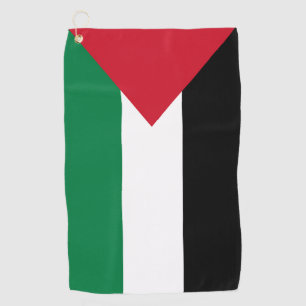 Serviette De Golf officiellement le drapeau de l'État de Palestine