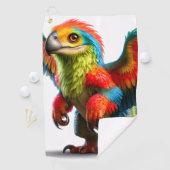 Serviette De Golf Oiseaux (En situation)