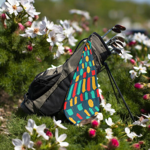 Serviette De Golf oiseaux plats