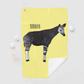 Serviette De Golf Okapi (En situation)