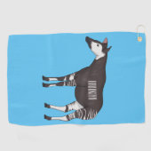 Serviette De Golf Okapi (Horizontal)