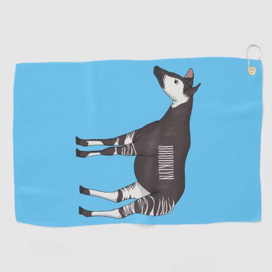 Serviette De Golf Okapi (Horizontal)