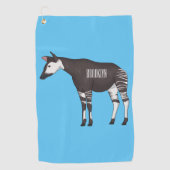 Serviette De Golf Okapi (Devant)