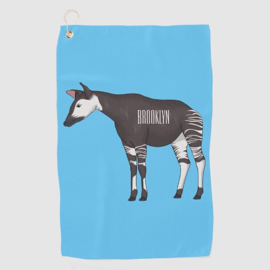 Serviette De Golf Okapi (Devant)