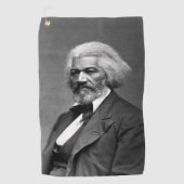 Serviette De Golf Old Fr3d3rick Bailey Douglas African American Hero (Devant)