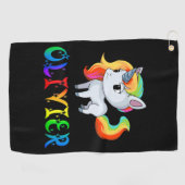 Serviette De Golf Olivier Licorne (Horizontal)