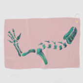Serviette De Golf Opal Iguanodon Dinosaur (Horizontal)