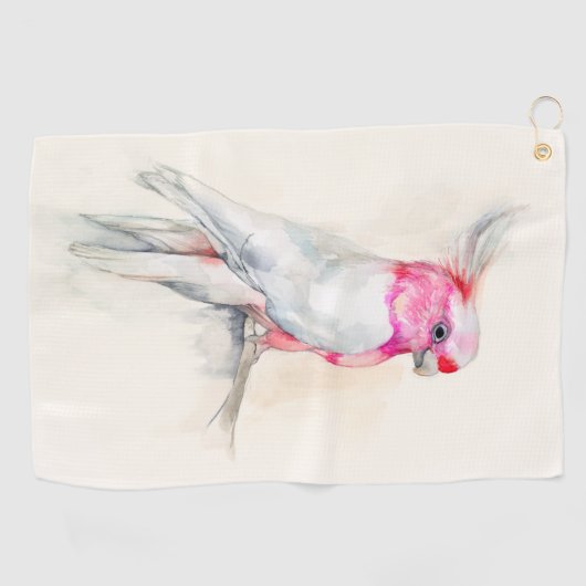Serviette De Golf Opera Cockatoo (Horizontal)