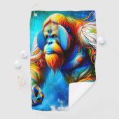 Serviette De Golf Orangoutan (En situation)