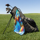 Serviette De Golf Orangoutan (Vert)