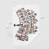 Serviette De Golf Orchestra (En situation)