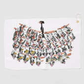 Serviette De Golf Orchestra (Horizontal)