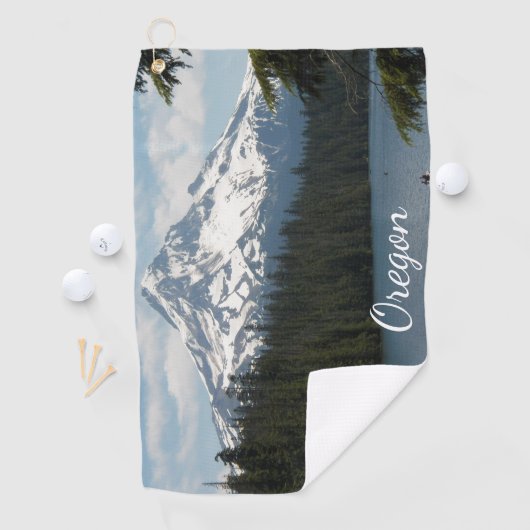 Serviette De Golf Oregon pittoresque et mont Hood (En situation)