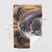 Serviette De Golf Oreillers à lancer de Bulldog anglais (En situation)