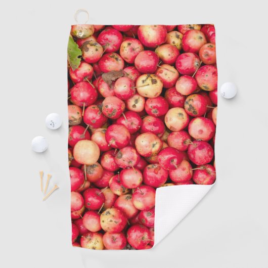 Serviette De Golf Organic apples (En situation)