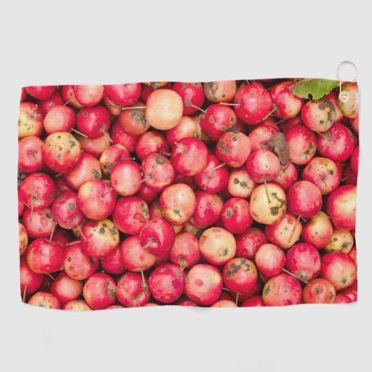 Serviette De Golf Organic apples (Horizontal)