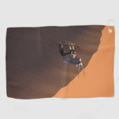 Serviette De Golf Oryx à la limite, Namibie (Horizontal)