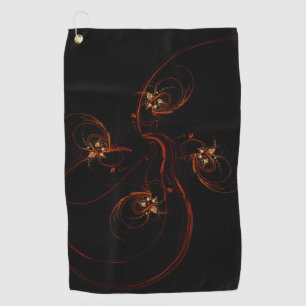 Serviette De Golf Out of the Dark Abstract