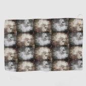 Serviette De Golf Ouvrir les pots d'algues | Graines avec soie | Fil (Horizontal)