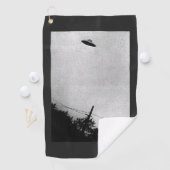 Serviette De Golf OVNI Extraterrestre Alien Vaisseau Spatial Top Sec (En situation)