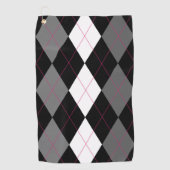 Serviette De Golf Oxford Tales A Deux Jacquards (Devant)