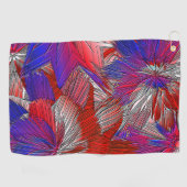 Serviette De Golf Pailleté d'étoiles (Horizontal)
