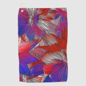 Serviette De Golf Pailleté d'étoiles (Devant)