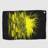 Serviette De Golf Paire de dauphins dans le soleil (Horizontal)
