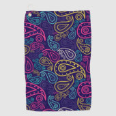 Serviette De Golf paisley (Devant)